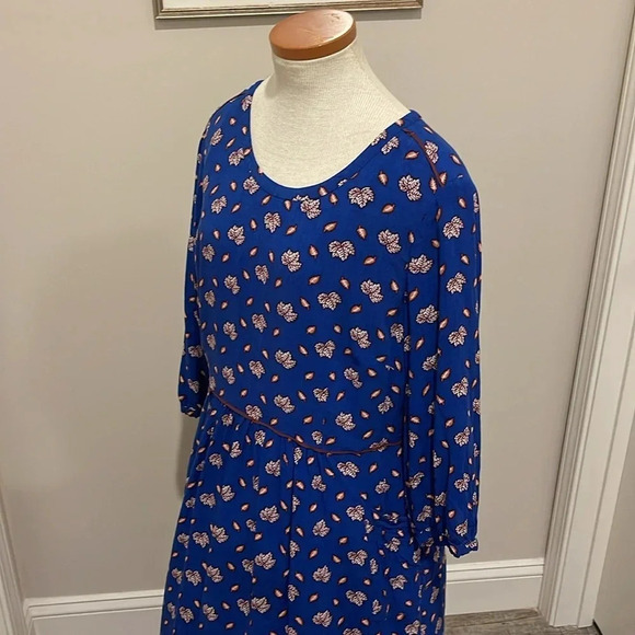 Boden - Maple Leaf Dress Long Sleeves with Pockets - Size 16 - Gently Used!! - Picture 6 of 9